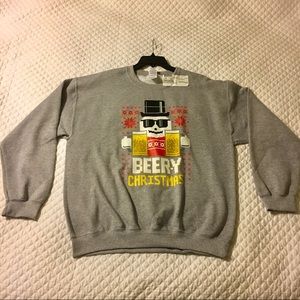 Ugly sweater NWT “Beer-y Christmas” ⛄️ 🍻